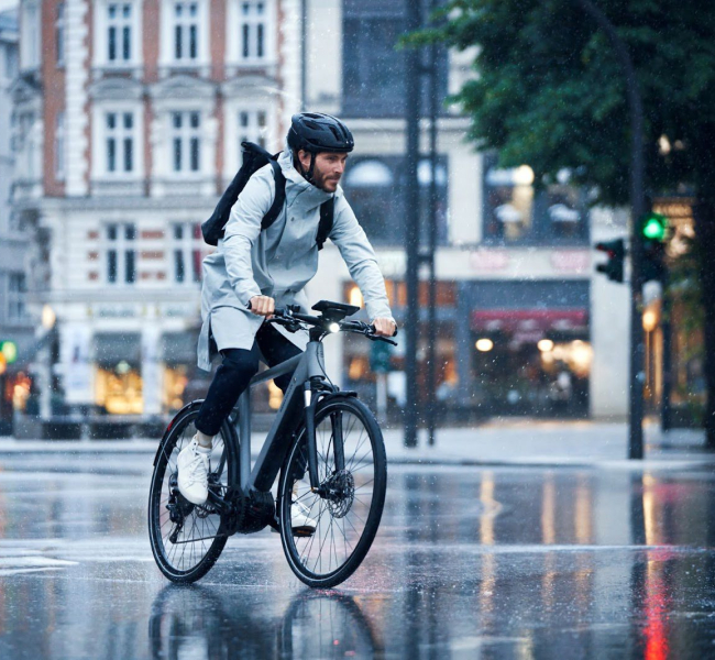 60% des cyclistes se disent plus en sécurité sur un vélo électrique.
