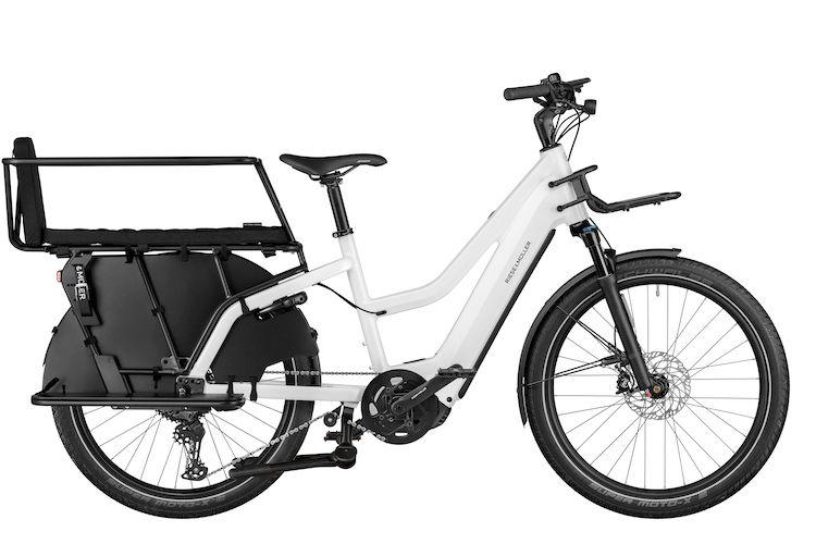 Best ebike Riese and Muller Multicharger Mixte Family White