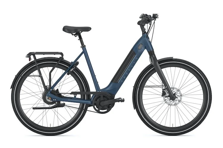 Bicyclette électrique Gazelle Ultimate T10 C380 Mallard Blue mat