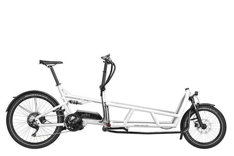 Electric cargo Bikes Riese Muller Load 75 White