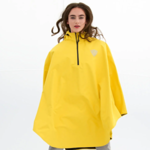 Poncho Cleverhood Rover Rain cape Yellow