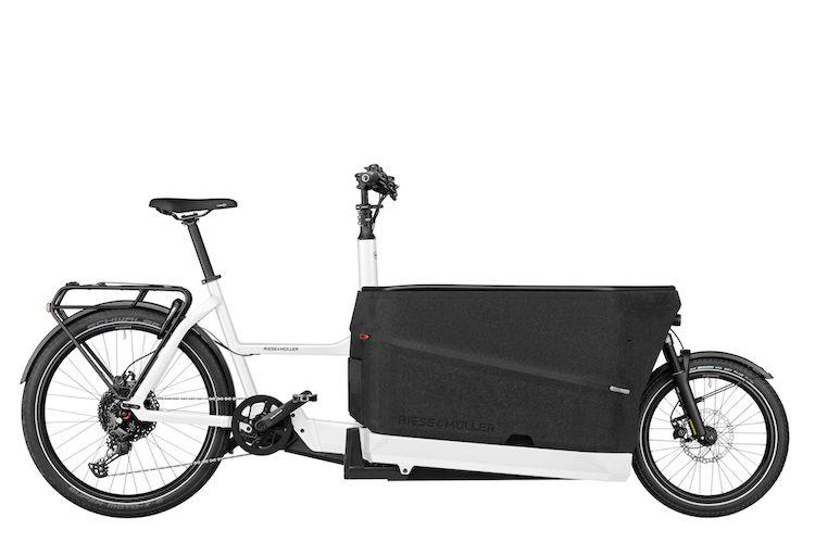 Vélo Cargo Électrique Packster 70 Blanc